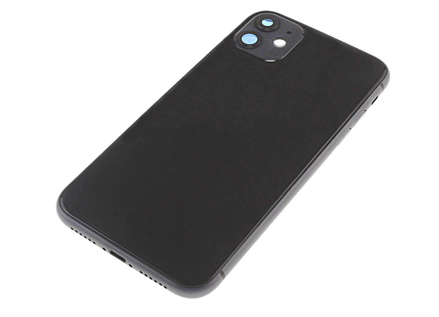 Задняя крышка для iPhone 11 (черный) в сборе, ориг