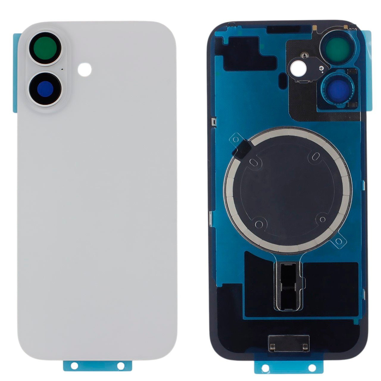 Задняя крышка для iPhone 17 (белый) в сборе, ориг