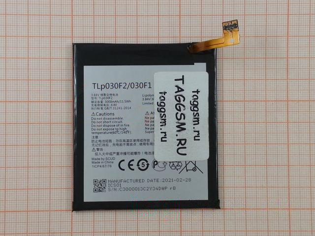АКБ для Alcatel OT-6070K Idol 4S (TLp030F1 / TLp030F2) (в коробке), TN+