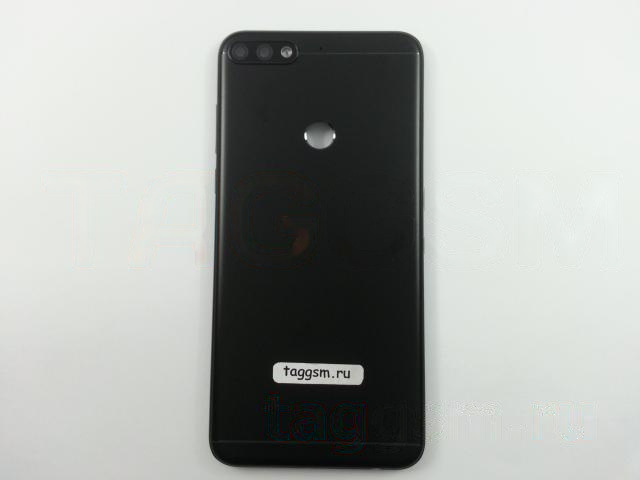 Задняя крышка для Huawei Honor 7C Pro (черный), ориг