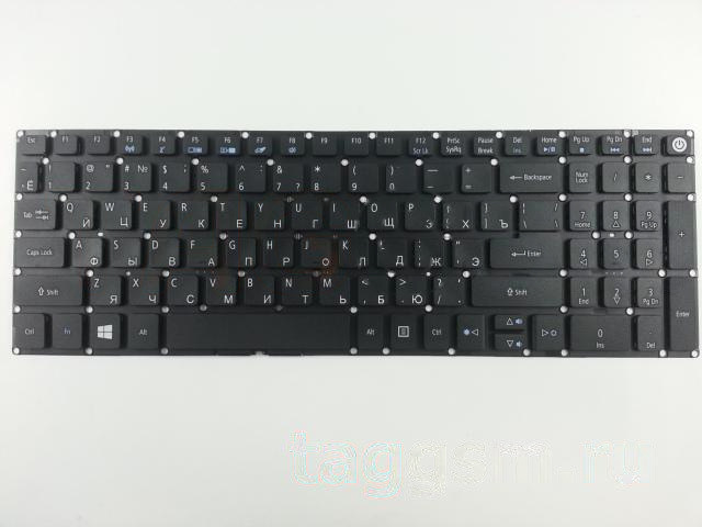 Клавиатура для ноутбука Acer E5-522 / E5-573 (черный)