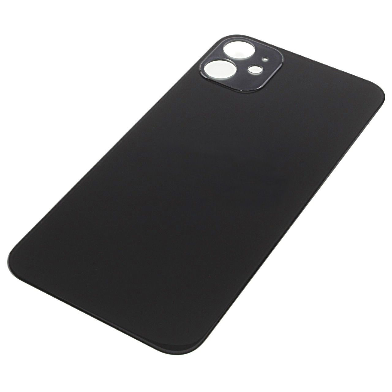 Задняя крышка для iPhone 11 (черный) с широкими отверстиями, ориг