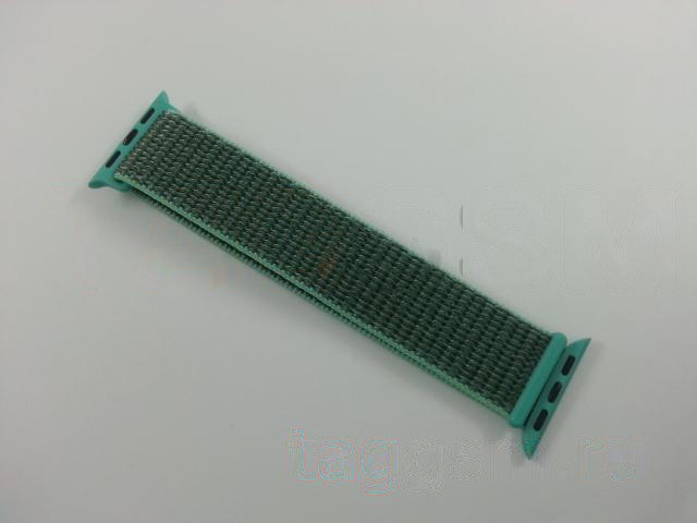 Ремешок для Apple Watch 38mm / 40mm / 41mm (нейлон, ментоловый)