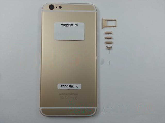 Задняя крышка для iPhone 6S Plus (золото), ориг