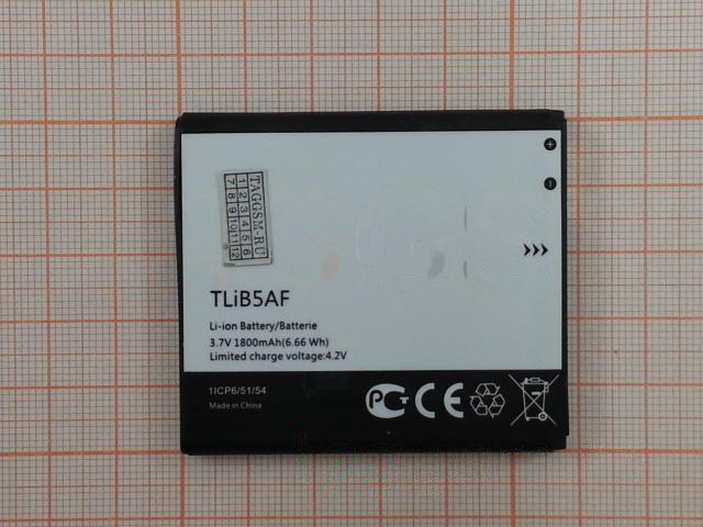 АКБ для Alcatel OT-5036D / 997 / 5035(x’POP) / МТС 975 Pop C5 (TLIB5AF / CAB1800007C1) (в коробке), TN+