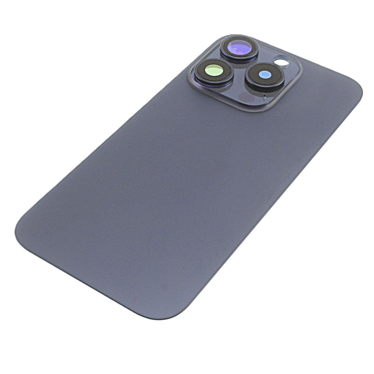 Задняя крышка для iPhone 15 Pro (синий) в сборе, ориг