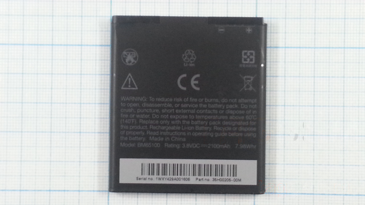 АКБ для HTC Desire 320 / 501 / 510 / 601 / 700 (BM65100) (тех.упак), ориг