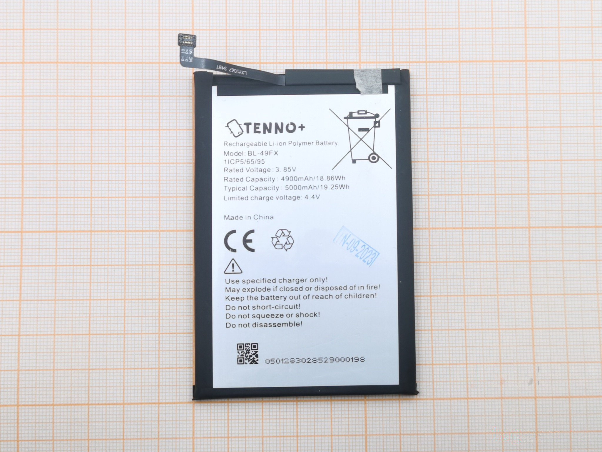 АКБ для Infinix Hot 10 Lite / 10S / 12i / 20 / 20i / Smart 6 / 6 HD / 6 Plus (BL-49FX) (в коробке), TN+