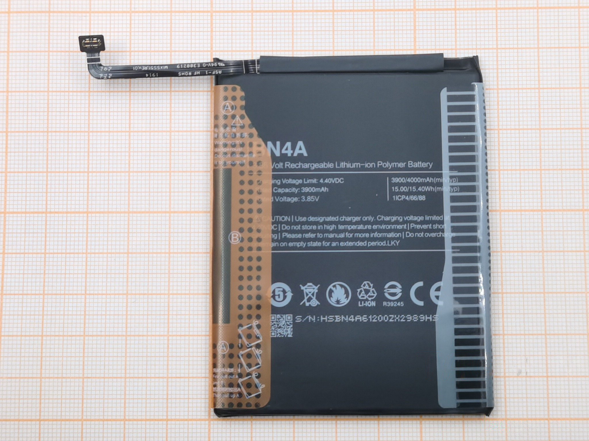 АКБ для Xiaomi Redmi Note 7 / Redmi Note 7 Pro (BN4A) (100%)