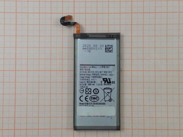АКБ для Samsung G950F Galaxy S8 (EB-BG950ABA / EB-BG950ABE) (в коробке), TN+