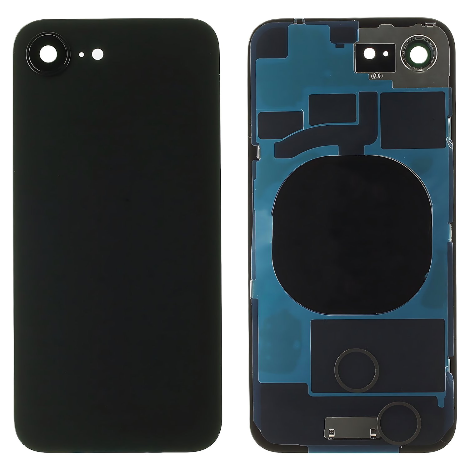 Задняя крышка для iPhone 16e (черный) в сборе, ориг