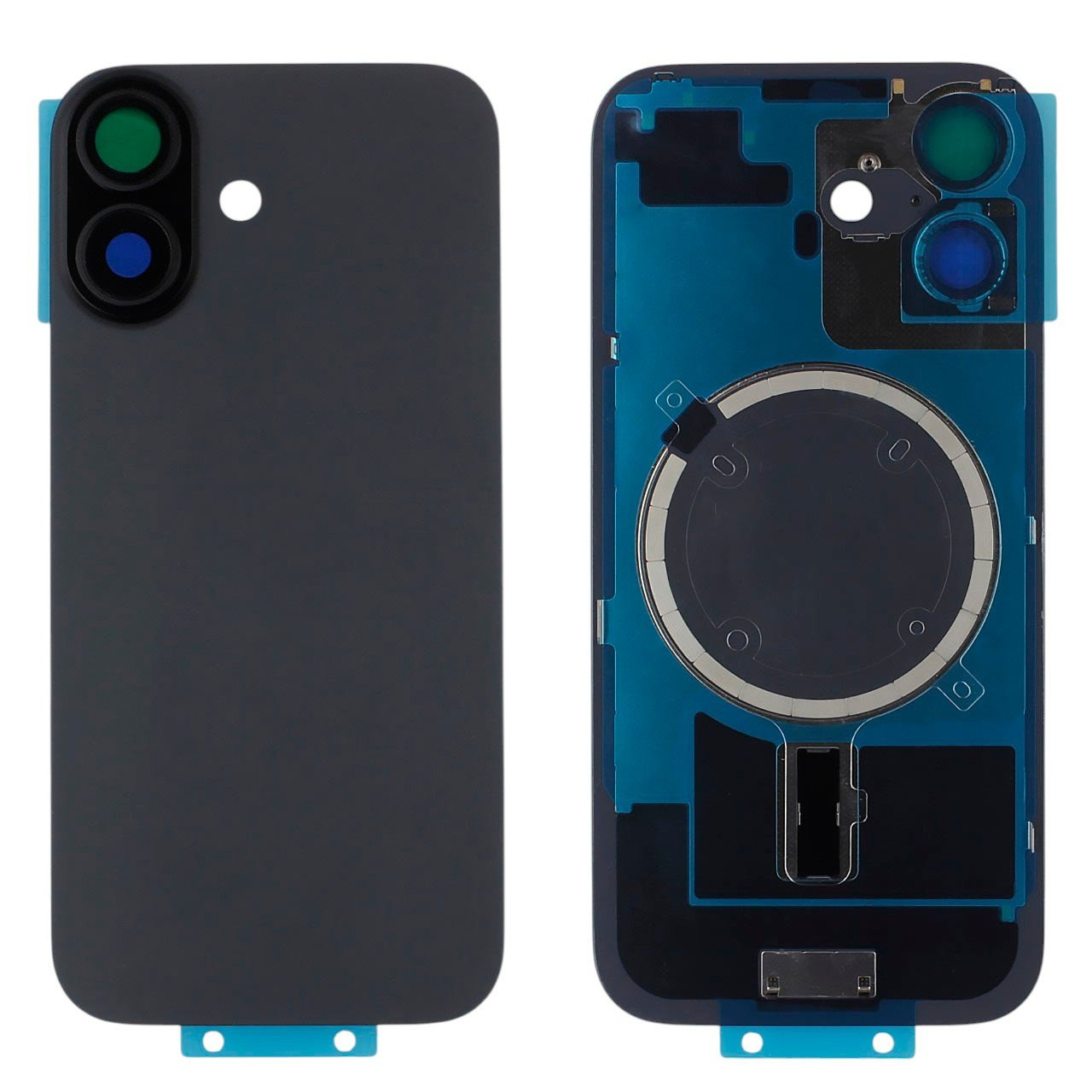 Задняя крышка для iPhone 17 (черный) в сборе, ориг