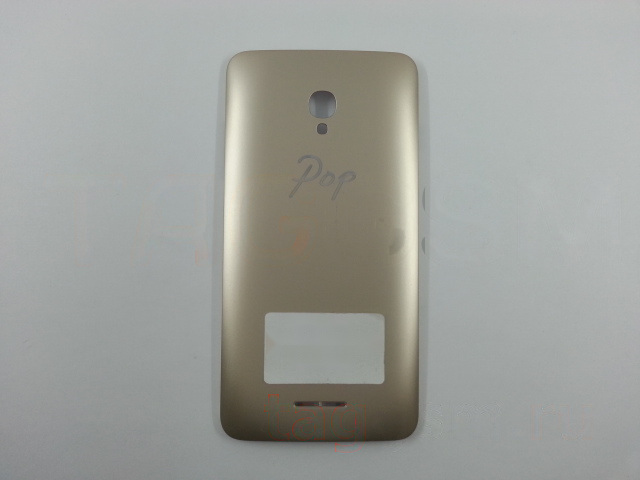 Задняя крышка для Alcatel OT-5022D Pop Star (золото)