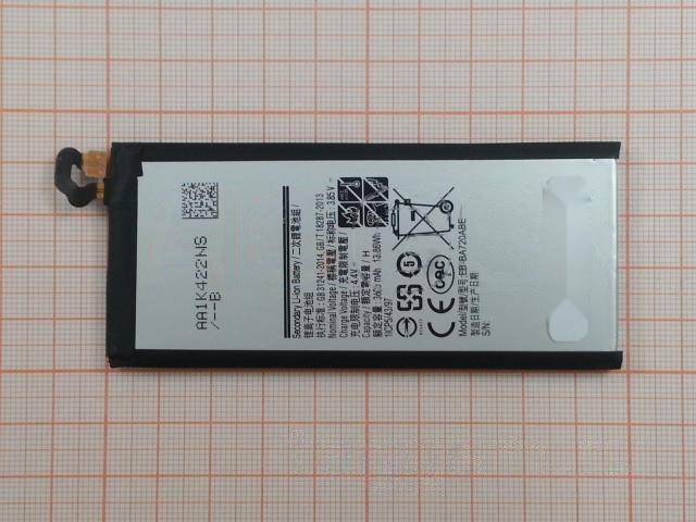 АКБ для Samsung A720 Galaxy A7 (2017) (EB-BA720ABE) (тех.упак), ориг