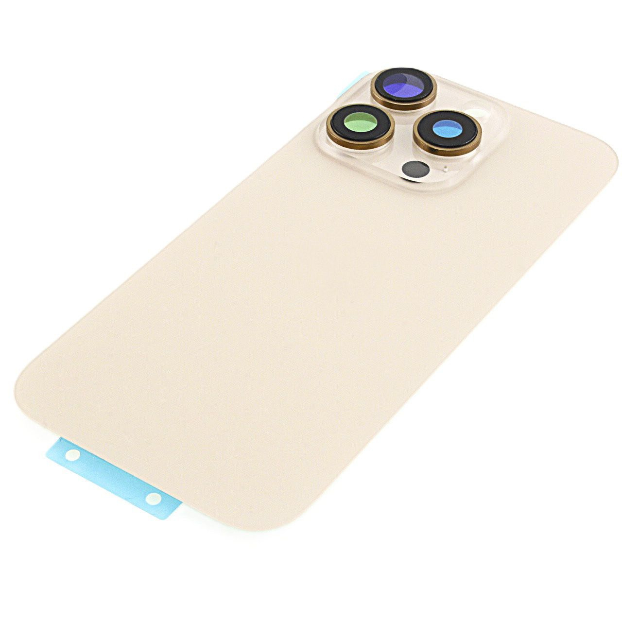 Задняя крышка для iPhone 16 Pro (золотой титан) в сборе, ориг