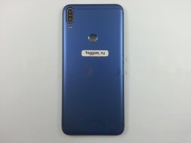Задняя крышка для Asus Zenfone Max Pro (М1) (ZB602KL) (синий), ориг