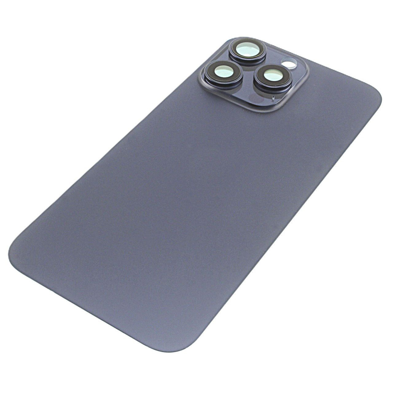 Задняя крышка для iPhone 15 Pro Max (синий) в сборе, ориг