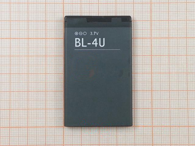 АКБ для Nokia BL-4U 8800Arte / 220 / 301 / 3120c / 5330 / 515 / 5730 / 6600s / E66 / E75 / 5530 / Asha 210 / 500 / 501, (в коробке), TN+