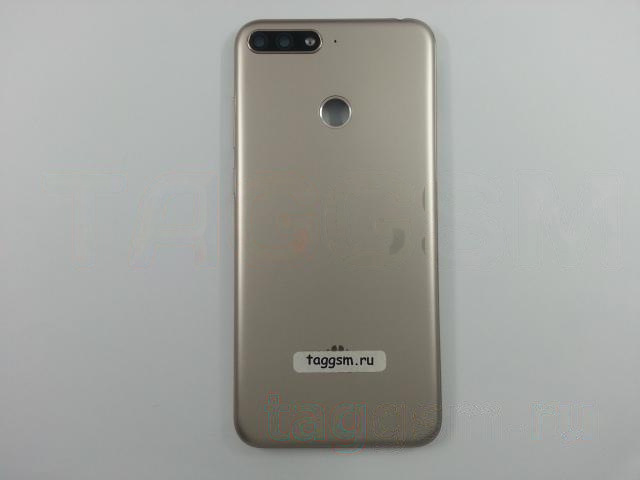Задняя крышка для Huawei Honor 7C (золото), ориг