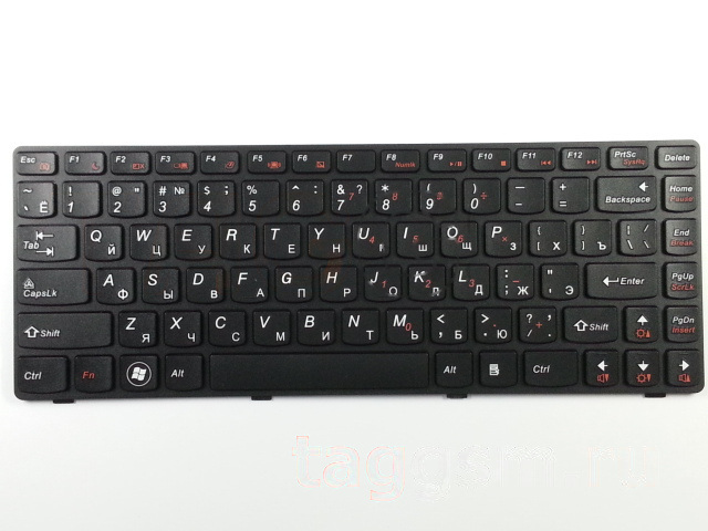 Клавиатура для ноутбука Lenovo B480 / B485 / G480 / G480A / G485 / G485A / Z380 / Z480 / Z485 (черный)