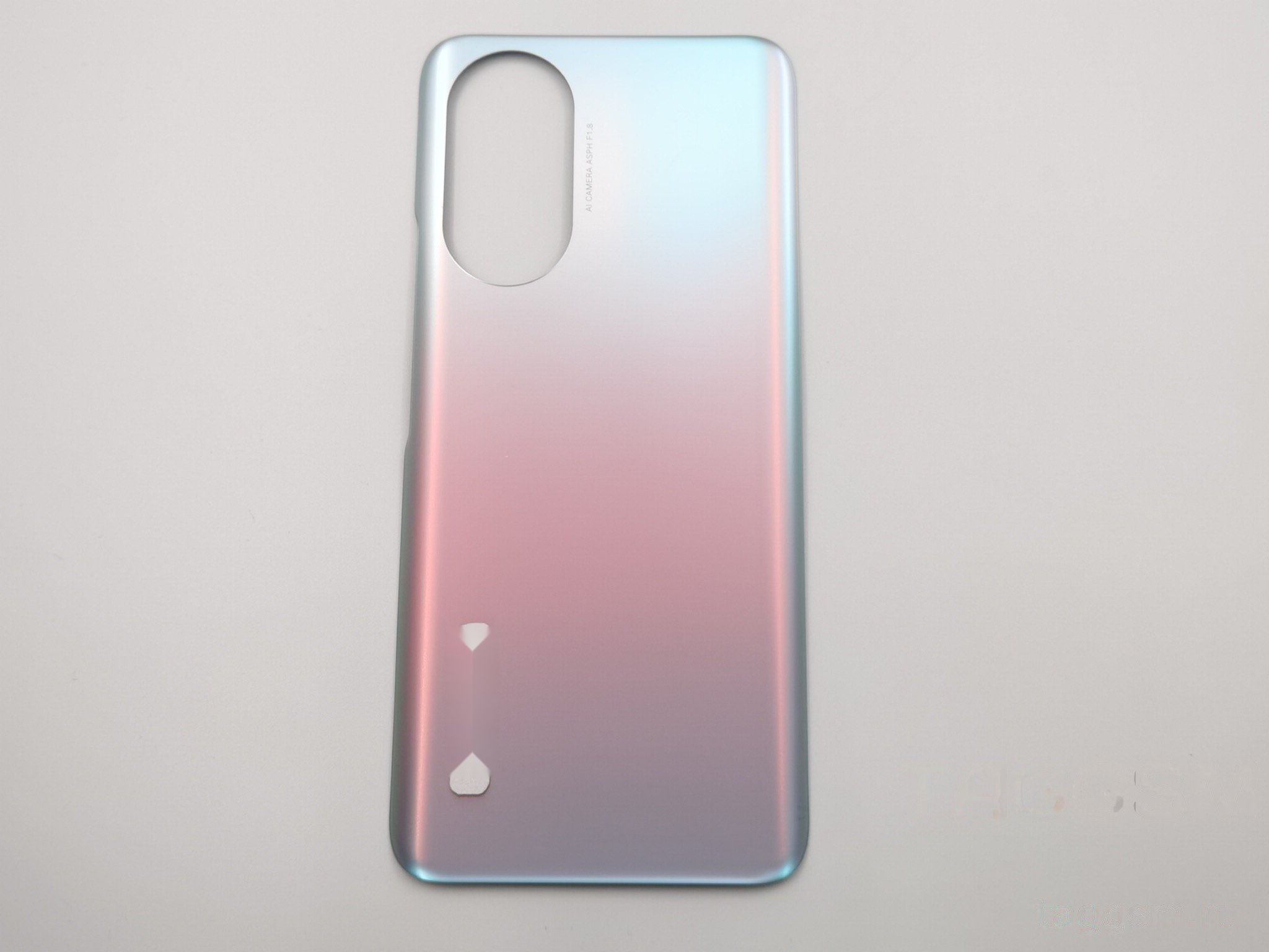 Задняя крышка для Huawei Honor X7 (серебро), ориг