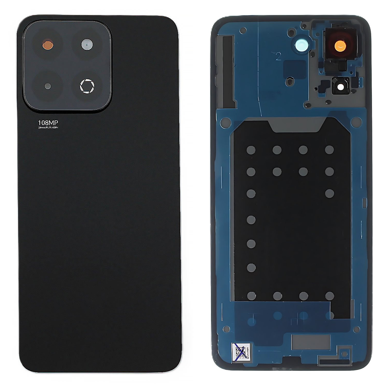 Задняя крышка для Huawei Honor X7c 4G (черный), ориг