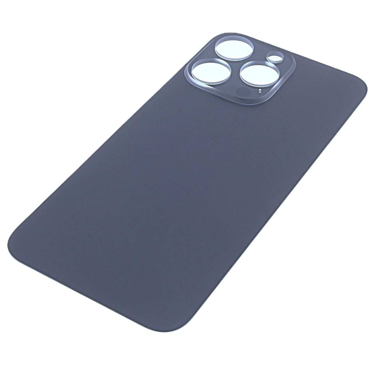 Задняя крышка для iPhone 15 Pro Max (синий) с широкими отверстиями