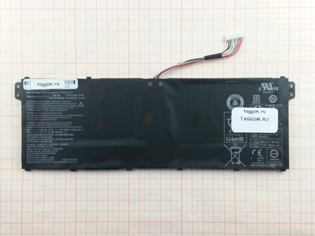 АКБ для ноутбука Acer Aspire 3 A315-21 / A315-41 / A315-51 4660mAh, 7.7V (AP16M5J)