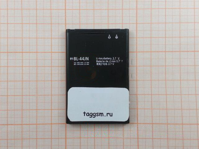 АКБ для LG E400 / E405 / E420 / E510 / E610 / E730 / P690 / P698 / P970 / Optimus L3 / L5 / BLACK (BL-44JN) (тех.упак), ориг