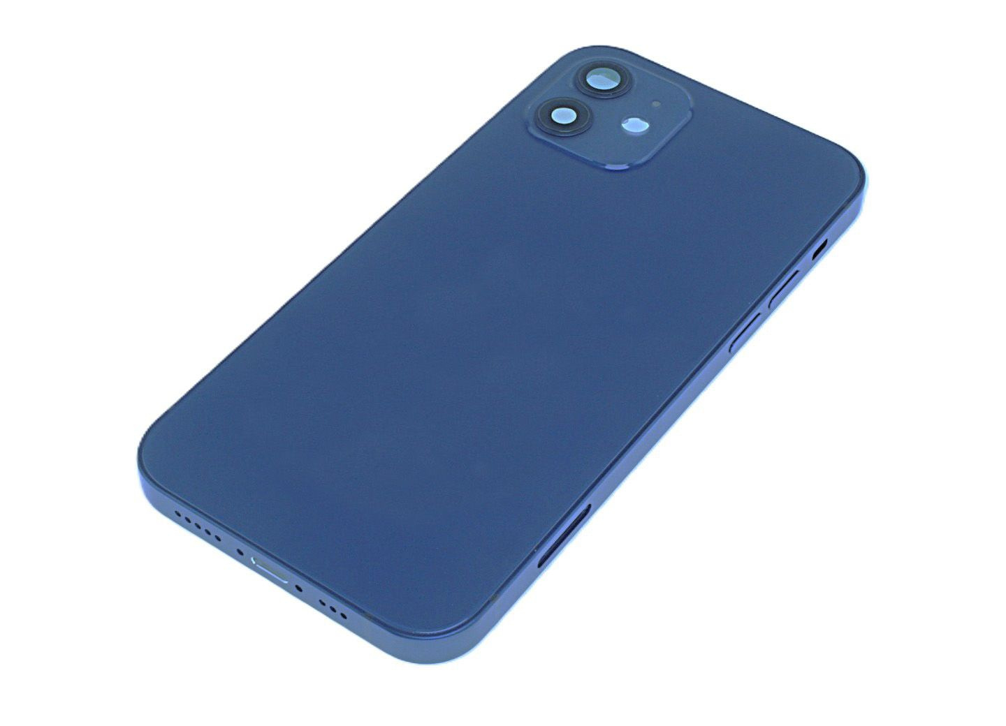 Задняя крышка для iPhone 12 (синий) в сборе, ориг