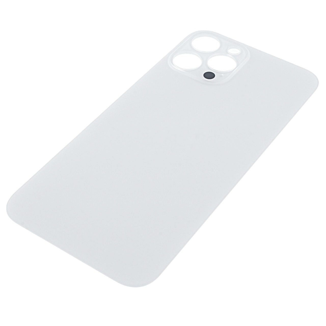 Задняя крышка для iPhone 12 Pro Max (серебро) с широкими отверстиями