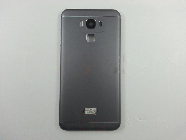 Задняя крышка для Asus Zenfone 3 Max (ZC553KL) (серый), ориг