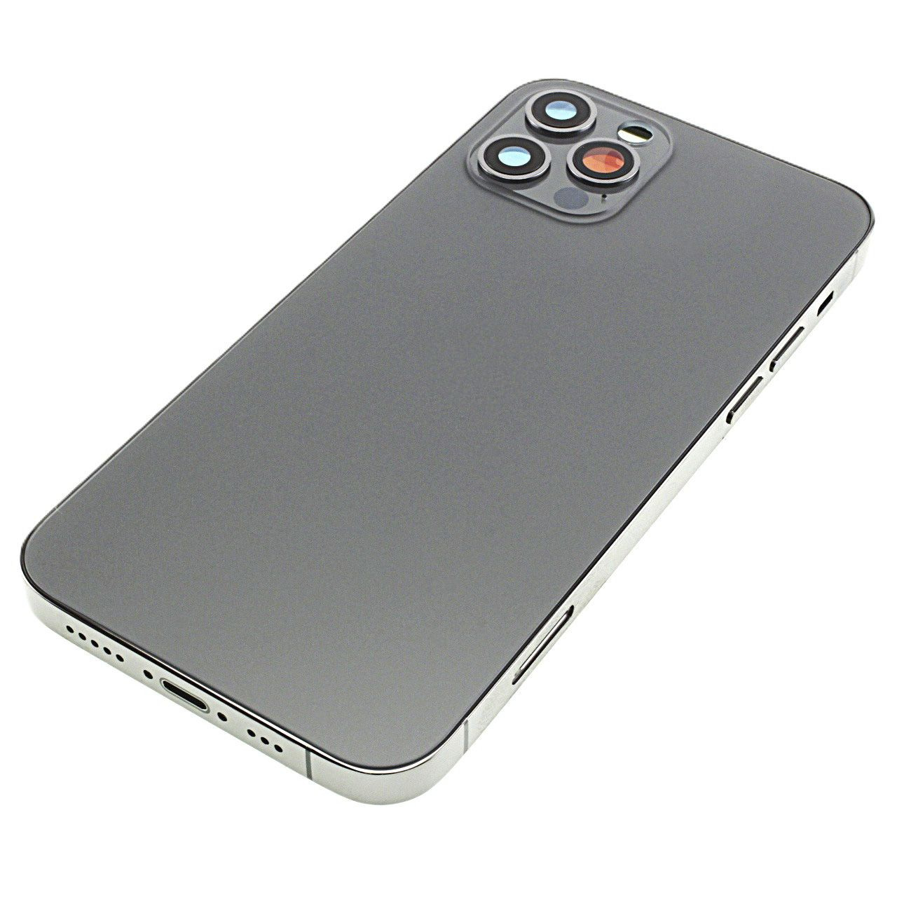 Задняя крышка для iPhone 12 Pro (графит) в сборе, ориг