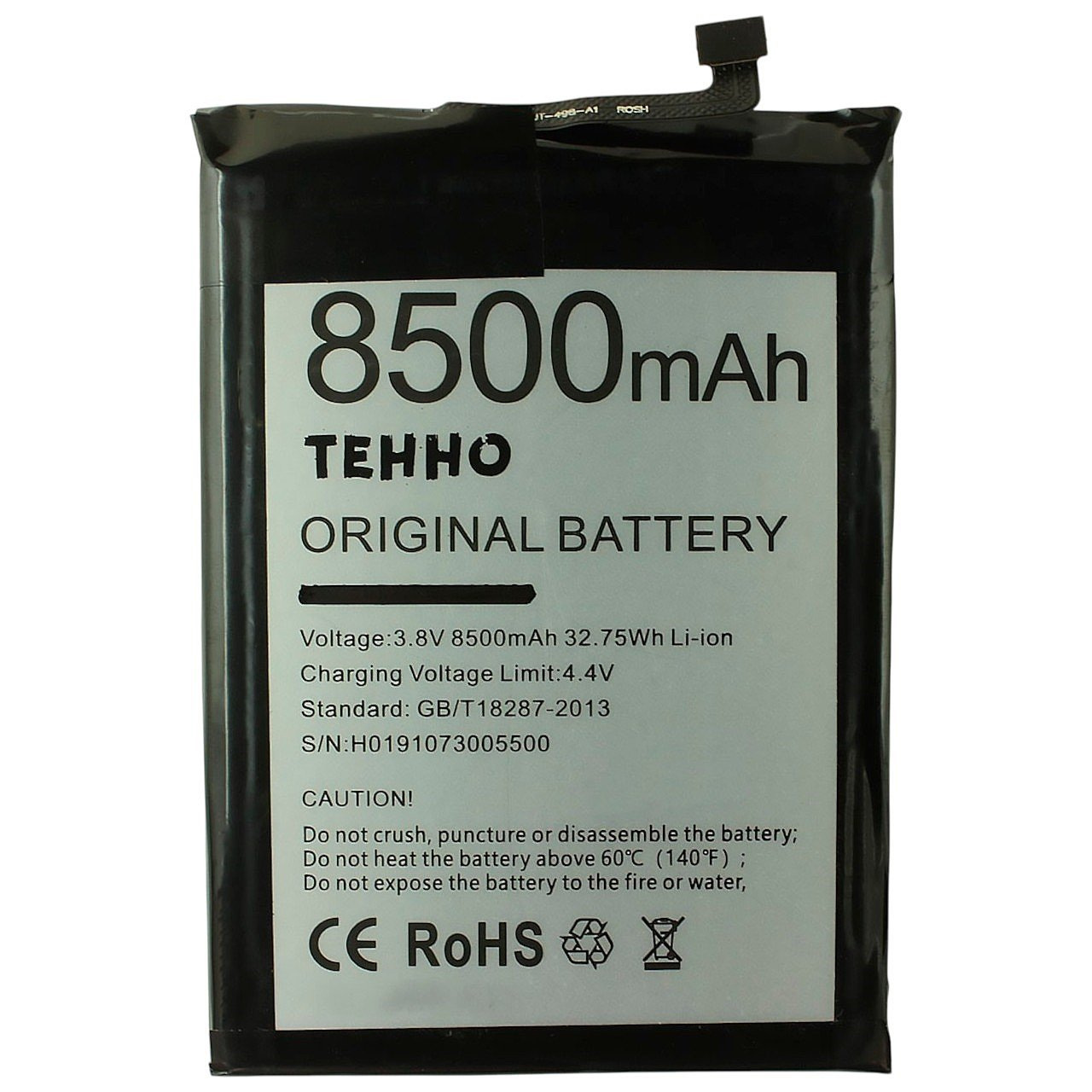 АКБ для Doogee S86 / S86 Pro (BAT20ZN1308500) (в коробке), TN+