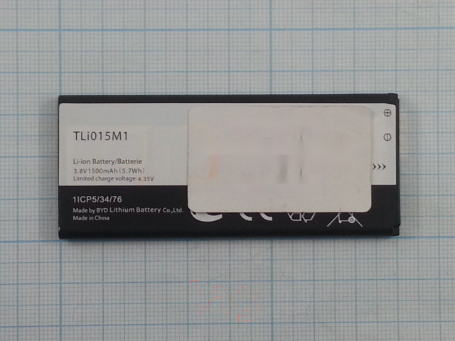 АКБ для Alcatel OT-4034D Pixi 4 (TLi015M1 / TLi015M7) (тех.упак), ориг
