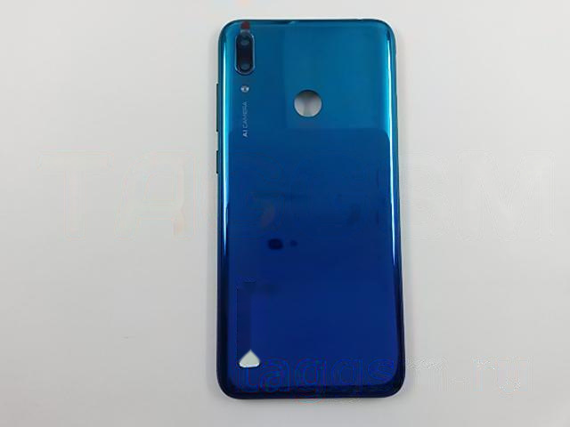 Задняя крышка для Huawei Y7 (2019) (синий), ориг
