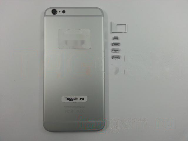 Задняя крышка для iPhone 6S Plus (серебро), ориг