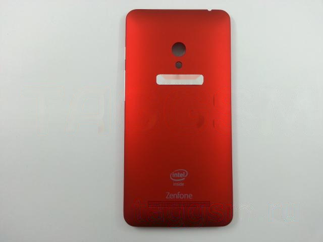 Задняя крышка для Asus Zenfone 5 (A500CG / A501CG) (красный), ориг
