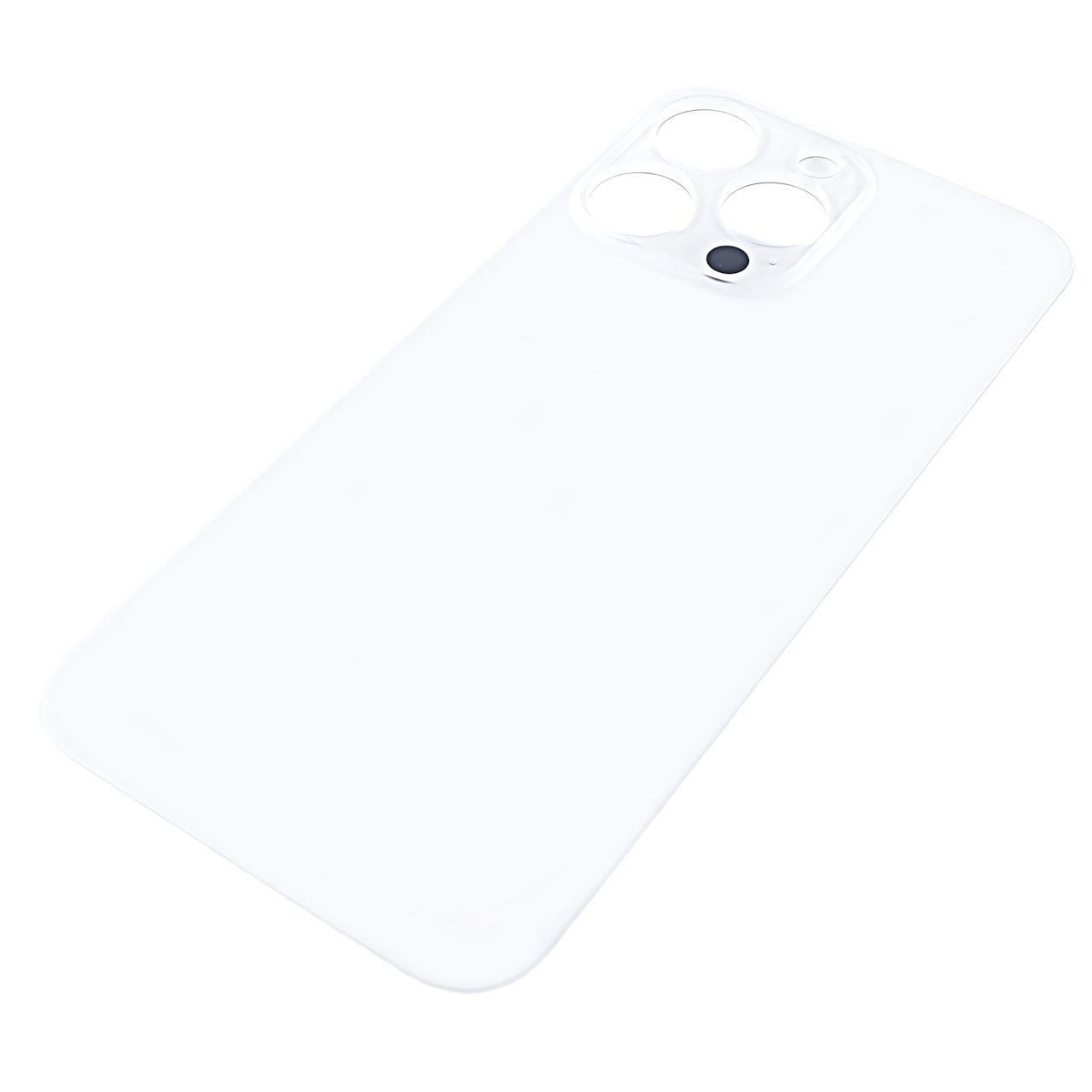 Задняя крышка для iPhone 15 Pro Max (белый) с широкими отверстиями, ориг