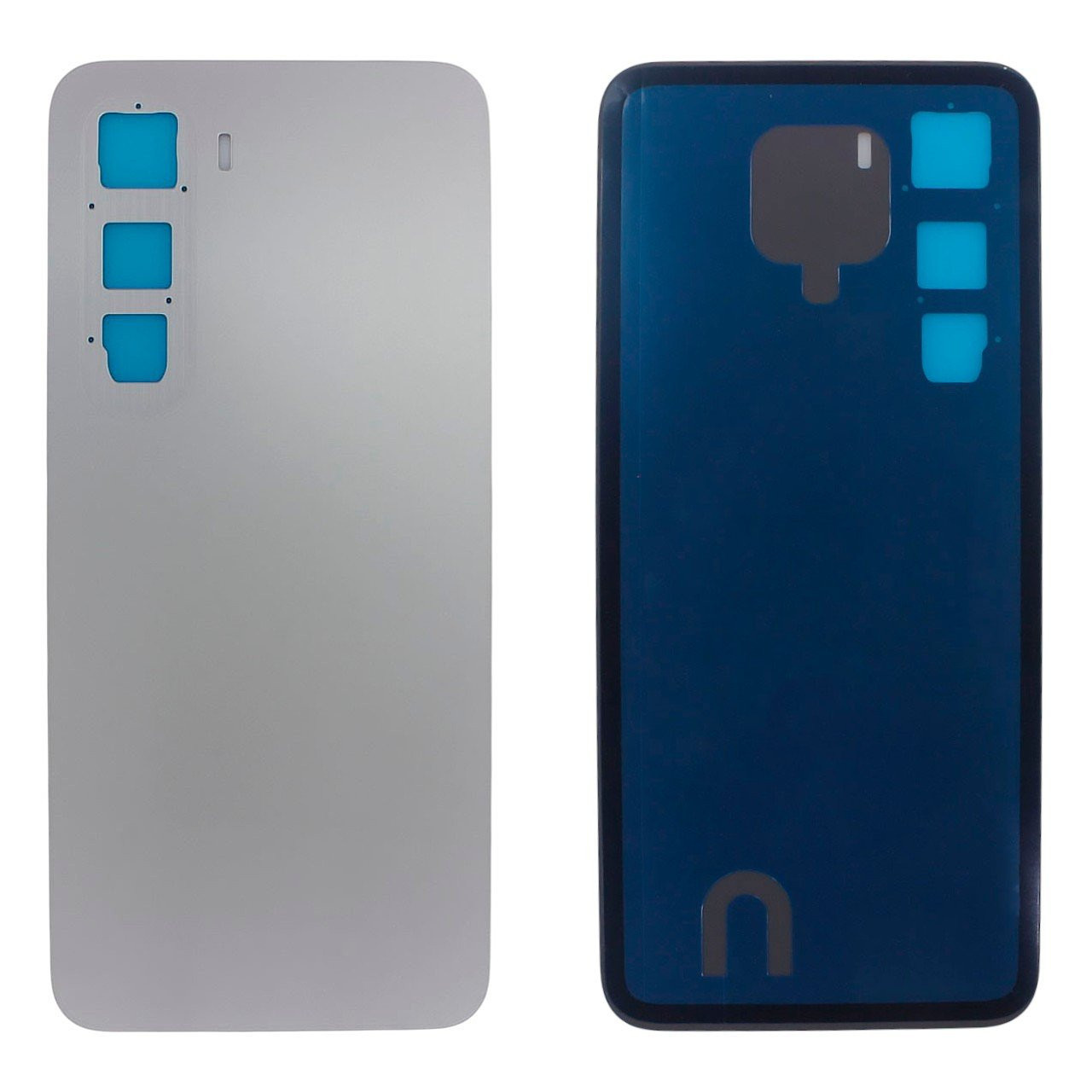 Задняя крышка для Infinix Hot 60i (X6728) (серебро)