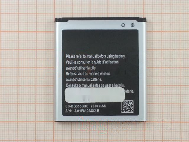 АКБ для Samsung G355 Galaxy Core 2 Duos (EB-BG355BBE) (в коробке), TN+