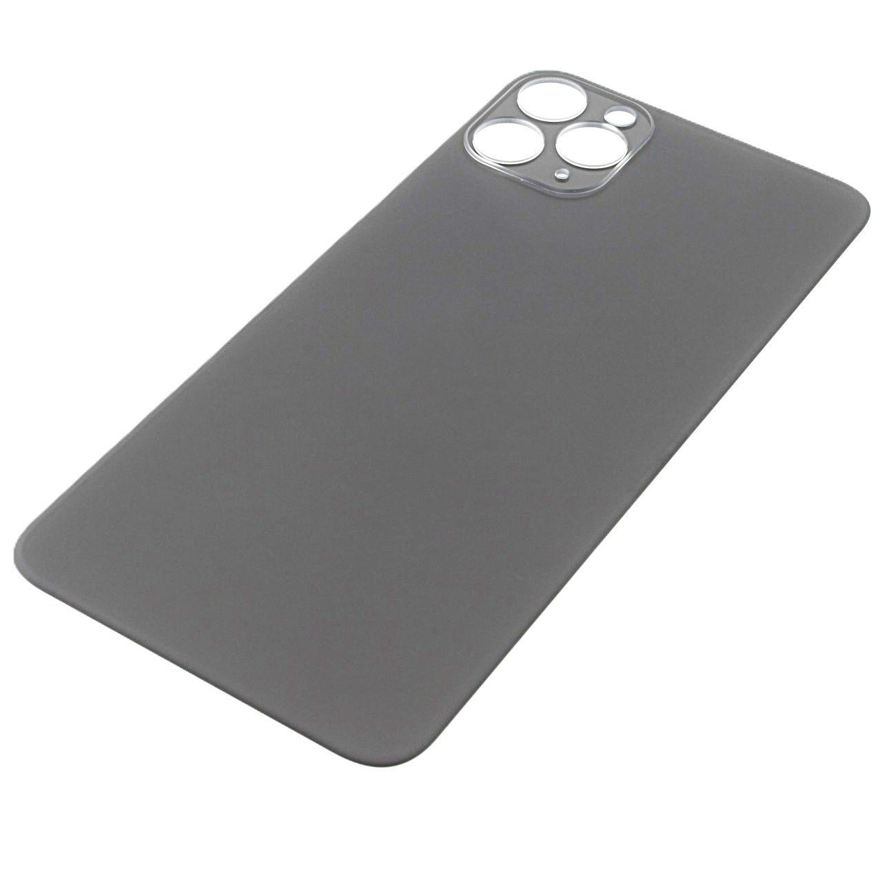 Задняя крышка для iPhone 11 Pro Max (серый) с широкими отверстиями