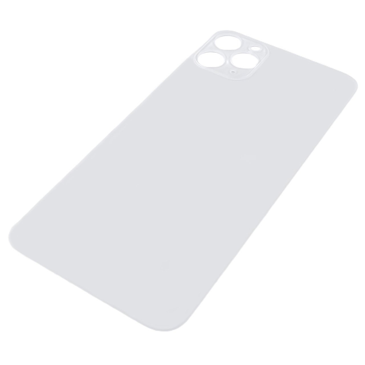 Задняя крышка для iPhone 11 Pro Max (серебро) с широкими отверстиями