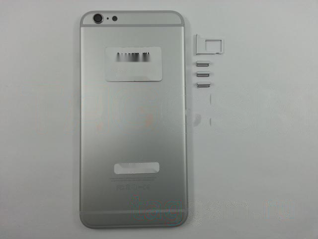 Задняя крышка для iPhone 6 Plus (серебро), ориг