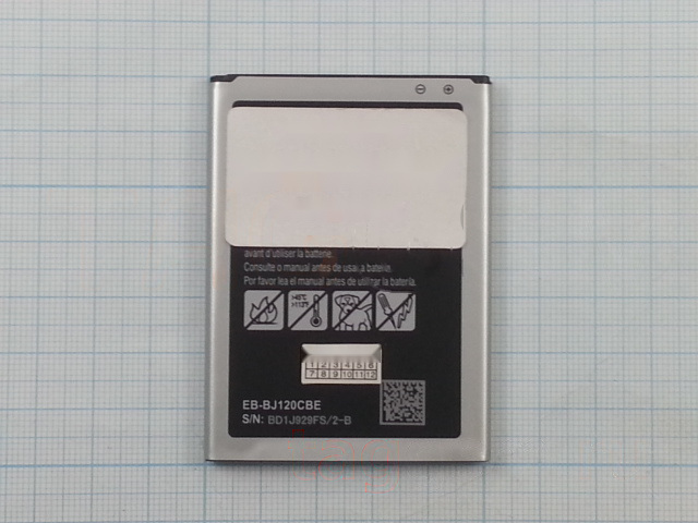 АКБ для Samsung J120F Galaxy J1 (2016) (EB-BJ120CBE) (в коробке), ориг