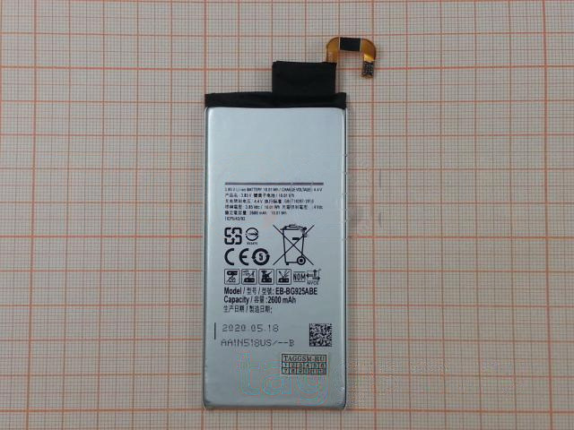 АКБ для Samsung G925F Galaxy S6 Edge (EB-BG925ABE) (в коробке), TN+
