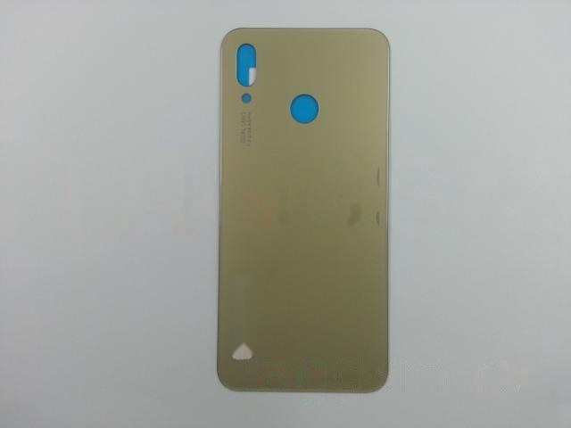 Задняя крышка для Huawei P20 Lite / Nova 3e (золото), ориг
