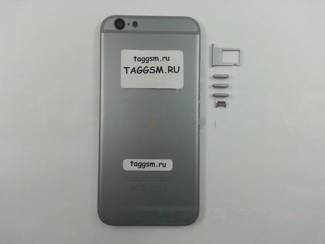 Задняя крышка для iPhone 6 (серый), ориг
